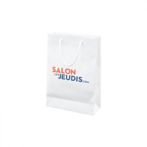 Sac kraft luxe logo couleur