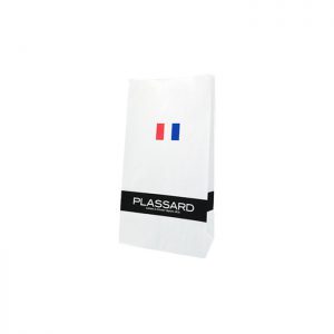 Sachet papier kraft blanc